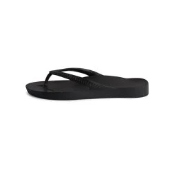 ARCHIES ARCH SUPPORT THONGS - BLACK -Shoes Sales Black5 800x
