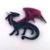 WINTERSHEART BLACK FIERY DRAGON BROOCH -Shoes Sales BlackDragon 800x