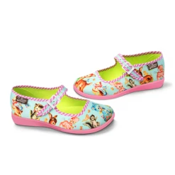 HOT CHOCOLATE DESIGN BLUE KITSCHY FRIENDS 9 HOT CHOCOLATE DESIGN BLUE KITSCHY FRIENDS -Shoes Sales Blue Kitchy Friends Side 600x600 800x