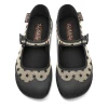 HOT CHOCOLATE DESIGN CLASSIC BROGUE STARS -Shoes Sales Brogue Stars womens Mary Jane Flat Front 800x