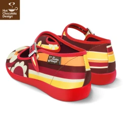 HOT CHOCOLATE DESIGN 1970 MJ's 11 HOT CHOCOLATE DESIGN 1970 MJ's -Shoes Sales Chocolaticas 1970 womens Mary Jane Flat Back 800x