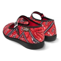 HOT CHOCOLATE DESIGN BANDANA -Shoes Sales Chocolaticas Bandana womens Mary Jane Flat Back 600x600 800x