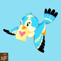 HOT CHOCOLATE DESIGN BE MINE -Shoes Sales Chocolaticas Be Mine womens Mary Jane Flat Illustration Detail2 800x