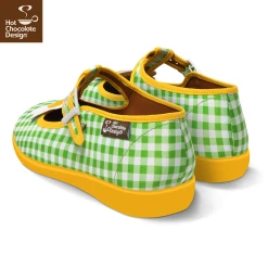 HOT CHOCOLATE DESIGN BLOOM -Shoes Sales Chocolaticas Bloom womens Mary Jane Flat Back 800x