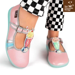 HOT CHOCOLATE DESIGN DINER MJ's -Shoes Sales Chocolaticas Diner womens Mary Jane Flat Legs b1e1d08e 8751 4f37 bb17 fb87ea454709 800x
