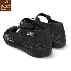 HOT CHOCOLATE DESIGN DOLORES MJ's -Shoes Sales Chocolaticas Dolores womens Mary Jane Flat Back 800x
