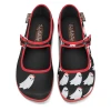 HOT CHOCOLATE DESIGN GHOST LOVE -Shoes Sales Chocolaticas Gosth Love womens Mary Jane Flat Front 800x