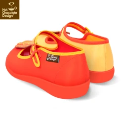 HOT CHOCOLATE DESIGN HOT DOG -Shoes Sales Chocolaticas HOT DOG womens Mary Jane Flat Back 800x