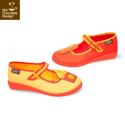 HOT CHOCOLATE DESIGN HOT DOG -Shoes Sales Chocolaticas HOT DOG womens Mary Jane Flat SidE 2 800x