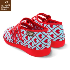 HOT CHOCOLATE DESIGN I WOVE YOU -Shoes Sales Chocolaticas I Wove You womens Mary Jane Flat Back 800x