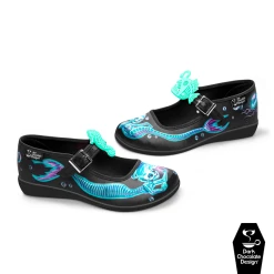 HOT CHOCOLATE DESIGN PHANTOM MERMAIDS -Shoes Sales Chocolaticas Marmaid Phantom womens Mary Jane Flat Side 800x