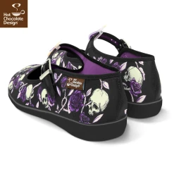 HOT CHOCOLATE DESIGN ROMEO & JULIET -Shoes Sales Chocolaticas Romeo And Juliet womens Mary Jane Flat Back Copy 800x