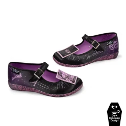 HOT CHOCOLATE DESIGN TAROT 10 HOT CHOCOLATE DESIGN TAROT -Shoes Sales Chocolaticas TAROT womens Mary Jane Flat Side 800x