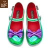HOT CHOCOLATE DESIGN UNDER THE SEA -Shoes Sales Chocolaticas Under the Sea womens Mary Jane Flat Front 800x