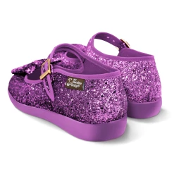 HOT CHOCOLATE DESIGN VIOLET 10 HOT CHOCOLATE DESIGN VIOLET -Shoes Sales Chocolaticas Violet womens Mary Jane Flat Back 800x