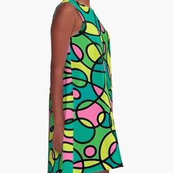 Miss Goody 2 Shoes CIRCLING CIRCLES A-LINE DRESS -Shoes Sales CirclingCirclesSide 800x