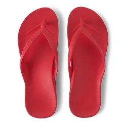 ARCHIES ARCH SUPPORT THONGS - CORAL