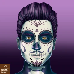 HOT CHOCOLATE DESIGN DIA DE MUERTOS -Shoes Sales DIADEMUERTOS CLOSEUP 1 dd7aedf9 2708 4ee2 88cd 23d727027d31 800x