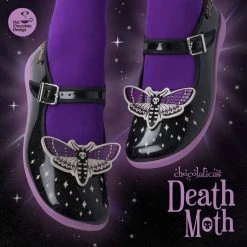 HOT CHOCOLATE DESIGN DEATH MOTH -Shoes Sales Death Moth cuadrado 800x