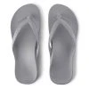 ARCHIES ARCH SUPPORT THONGS - GREY -Shoes Sales Grey1 800x