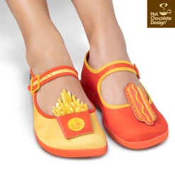 HOT CHOCOLATE DESIGN HOT DOG -Shoes Sales HOT DOG Womens Mid Heels Legs 2 800x