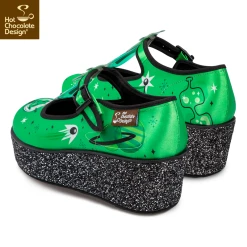 HOT CHOCOLATE DESIGN E.T. GALS PLATFORMS -Shoes Sales Mary Jane Platform E.T. GLAS Back 800x