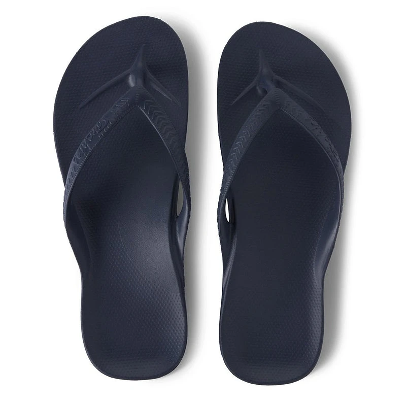 ARCHIES ARCH SUPPORT THONGS - NAVY 3 ARCHIES ARCH SUPPORT THONGS - NAVY