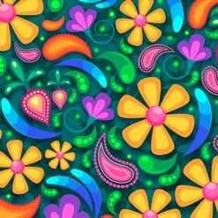 Miss Goody 2 Shoes NEON DAISY A-LINE DRESS -Shoes Sales NeonDaisyMaterial 800x