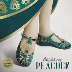 HOT CHOCOLATE DESIGN PEACOCK MJ's -Shoes Sales PEACOCK cuadrado 800x
