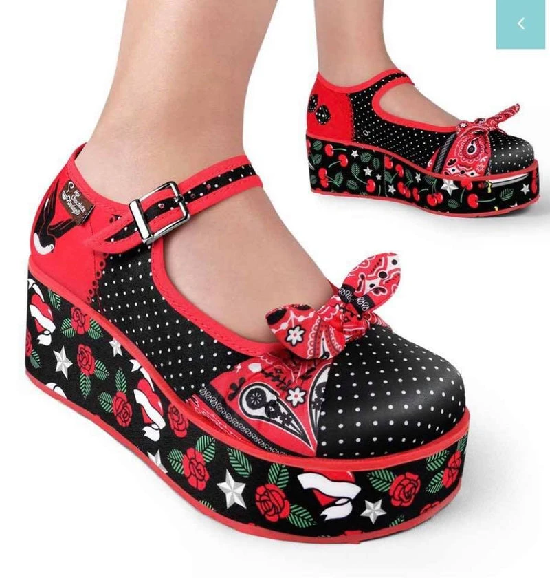 HOT CHOCOLATE DESIGN ROCKABILLY PLATFORMS 6 HOT CHOCOLATE DESIGN ROCKABILLY PLATFORMS - Image 4