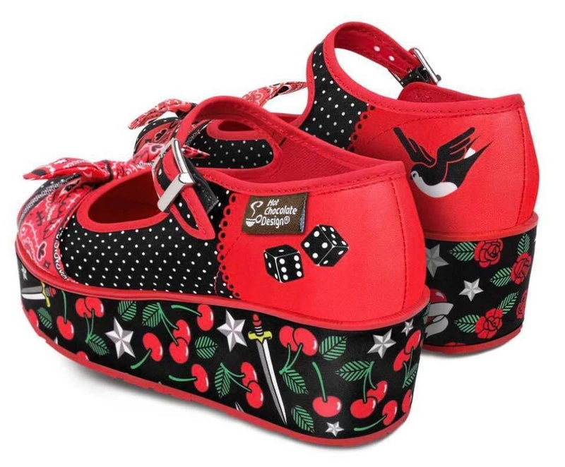 HOT CHOCOLATE DESIGN ROCKABILLY PLATFORMS 7 HOT CHOCOLATE DESIGN ROCKABILLY PLATFORMS - Image 5