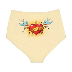 HOT CHOCOLATE DESIGN TATTOO 2-PIECE BIKINI -Shoes Sales Tattoo swimwear women bottom back 800x