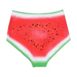 HOT CHOCOLATE DESIGN WATERMELON 2-PIECE BIKINI -Shoes Sales Watermelon swimwear women bottom back 800x