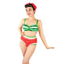 HOT CHOCOLATE DESIGN WATERMELON 2-PIECE BIKINI