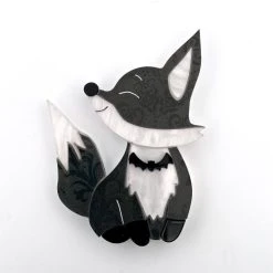 WINTERSHEART LOUIS THE BAT FOX BROOCH