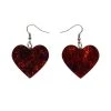 ERSTWILDER SOLID HEART GLITTER RESIN DROP EARRINGS - RED 2 ERSTWILDER SOLID HEART GLITTER RESIN DROP EARRINGS - RED -Shoes Sales solid heart lava resin drop earrings red 800x 0aeea67c 7f54 4e9d 8010 74f535b1f2d7 800x