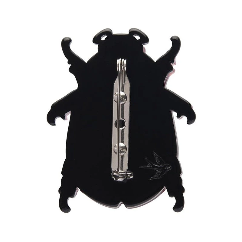 ERSTWILDER SUMMER SCARAB BROOCH 6 ERSTWILDER SUMMER SCARAB BROOCH - Image 4